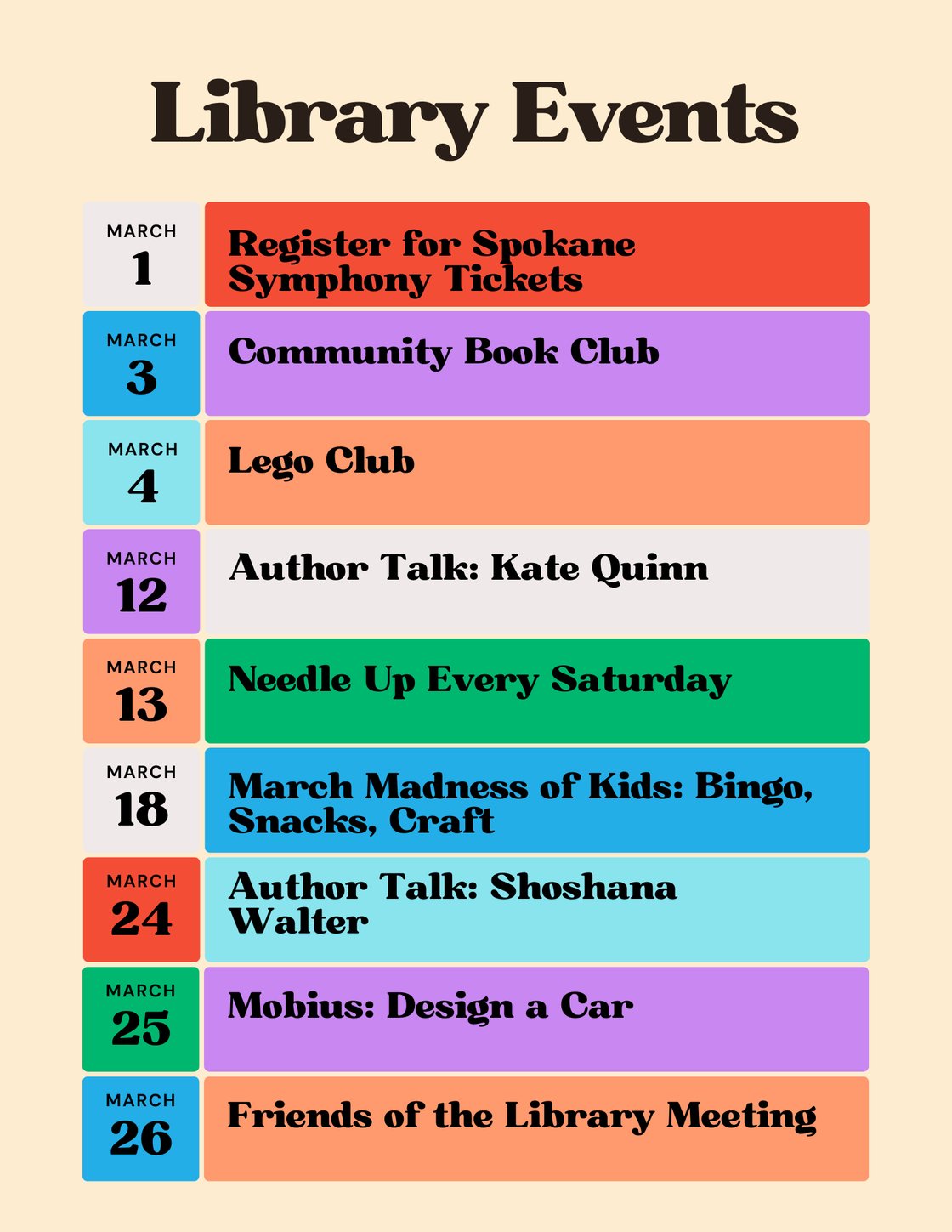 Local Happenings (4)